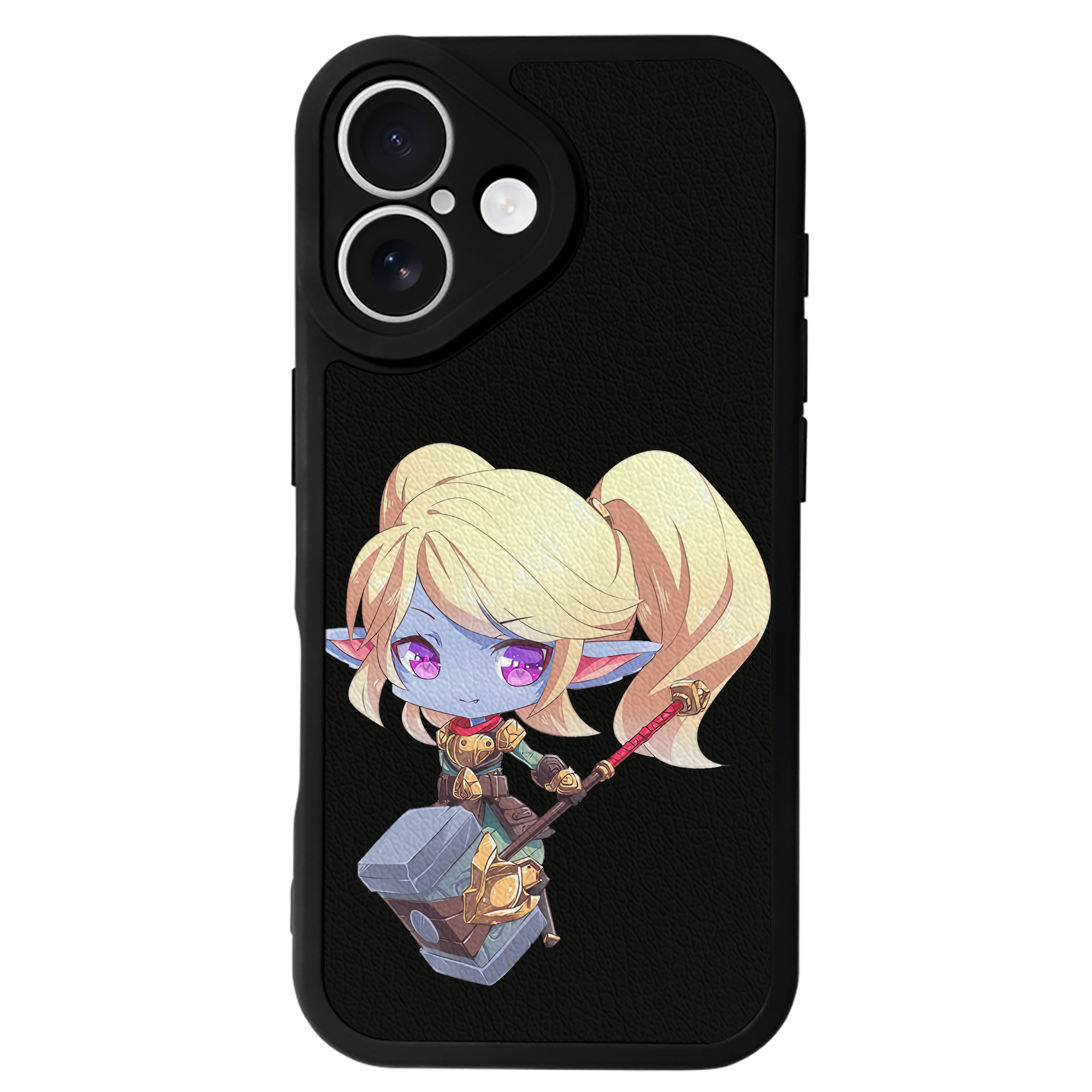 リーグ・オブ・レジェンド League of Legends LOL 【iPhone 16シリーズ対応】シリコンスマホケース（レザー調） 材質：シリコン